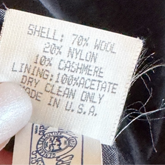 Kristen Blake Women's Wool Blend Overcoat Jacket Medium Winter - Picture 8 of 11